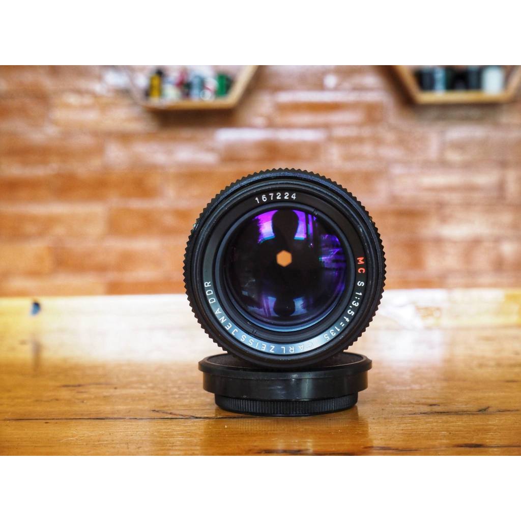 その他 Carl Zeiss Jena DDR MC S 135mm Lens 3070 Carl Zeiss Jena DDR MC Sonnar 135mm F/3.5 Carl Zeiss Jena