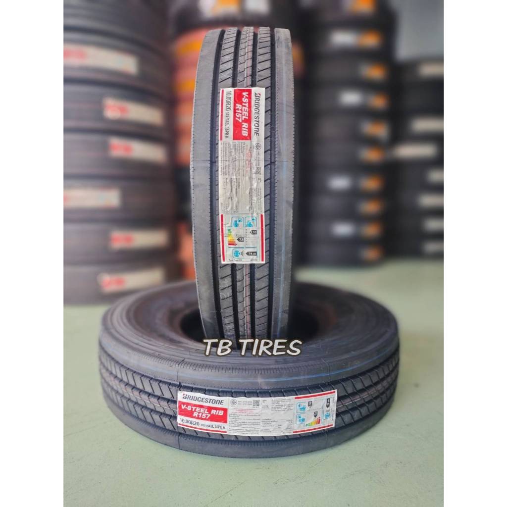 ยางรถบรรทุกเรเดียล 1000R20 16PR R157 // BRIDGESTONE (ยางใหม่ปี 2024 ...
