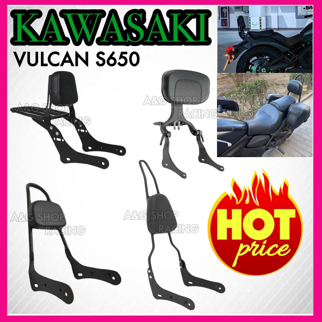 thumbnail image 2 of Motorcycle Handlebar End Plugs For Vulcan S 650 (VN650) 2015-2025 – Aluminum & Rubber Grips, Bar Sliders, Green 2 of 13