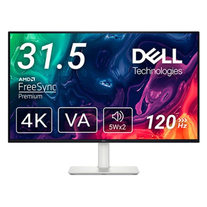 Dell 32 Plus 4K Monitor - S3225QS - 31.5-inch 4K (3840 x 2160) up
