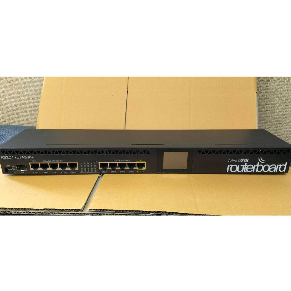 Mikrotik RB2011UiAS-RM มือสอง พร้อมใช้งาน | Shopee Thailand