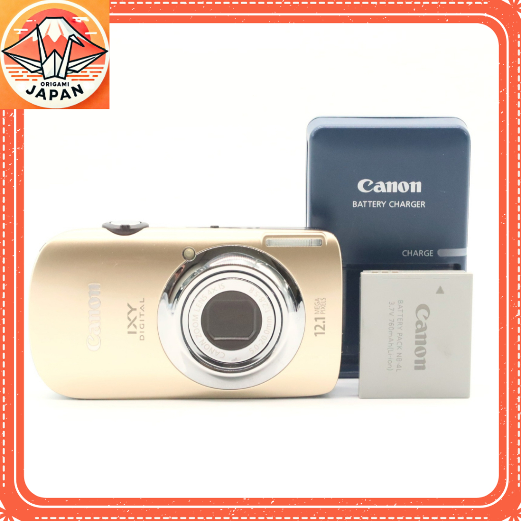 USED /Near MInt】Canon IXY DIGITAL 510 IS Gold IXYD510IS(GL