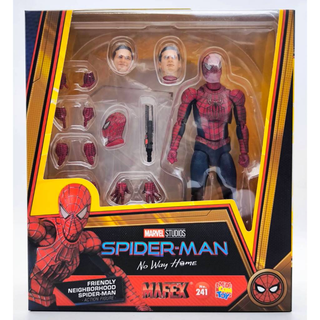 MAFEX No.241 FRIENDLY NEIGHBORHOOD SPIDER-MAN | Shopee Thailand