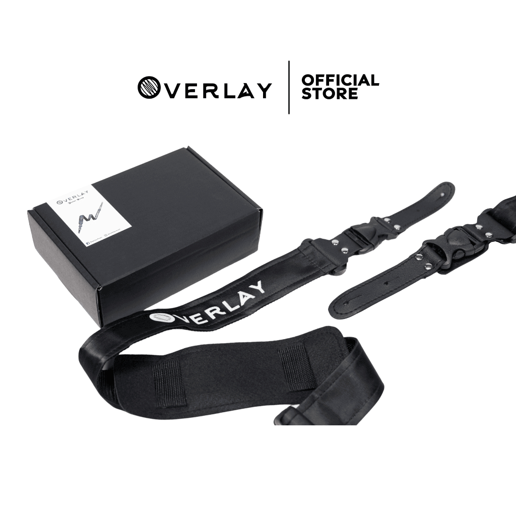 OverLay Click Lock Strap สายสะพาย กีต้าร์ เบส อูคูเลเล่ | Shopee Thailand