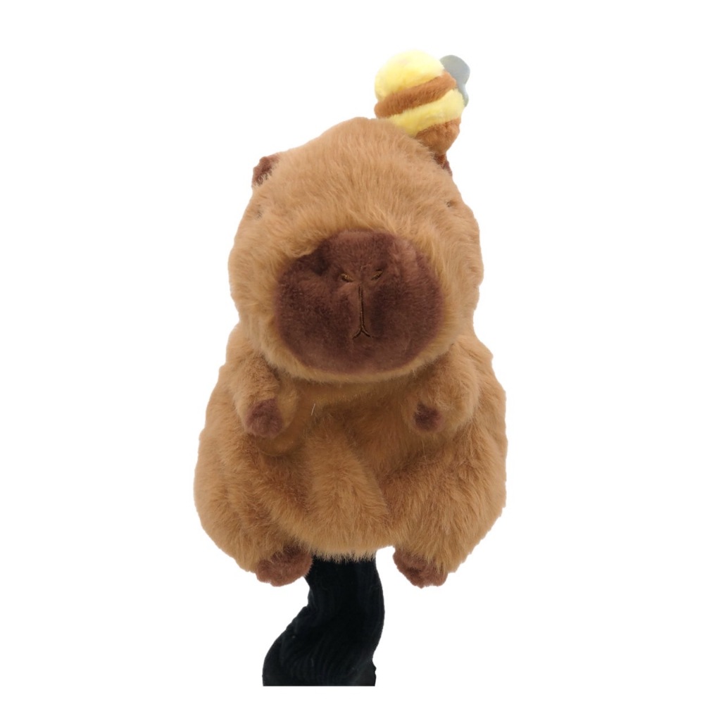 Golf Head Cover For Driver “Bee Capybara” น้องผึ้งดึงแล้วสั่นดุ๊กดิ๊ก ...
