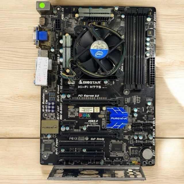 ชุดเซ็ตซีพียู+บอร์ด CPU I7 2600 + MB BIOSTAR HI FI H775 VER.5.0 ...