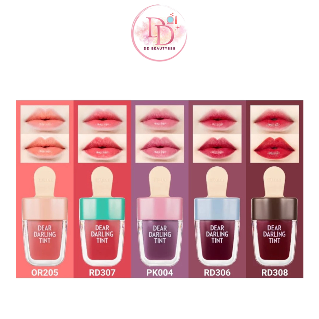 ลิปทินท์ไอติม ETUDE Dear Darling Water Gel Tint – Ice Cream 4.5 g ...
