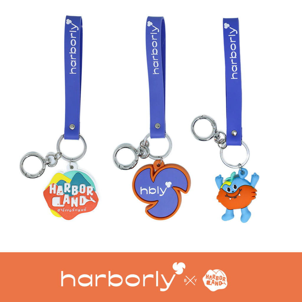 Harborly by HarborLand Keychain พวงกุญแจหลากหลายรูปแบบ | Shopee Thailand