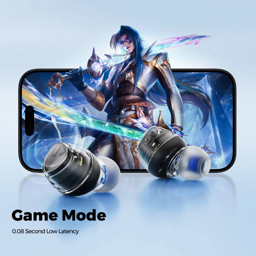 SoundPEATS Clear Dot หูฟังบลูทูธ เบสหนัก Bluetooth 5.3 Dual Mics มี Game Mode Dot Black Dot White https://wayoza.com