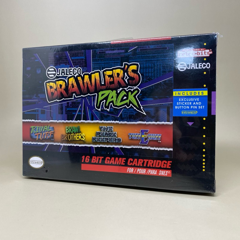 New)(มือ1) Jaleco Brawler's Pack | ตลับเกมส์แท้ผลิตใหม่ New)(มือ1) Jaleco Brawler's Pack | ตลับเกมส์แท้ผลิตใหม่