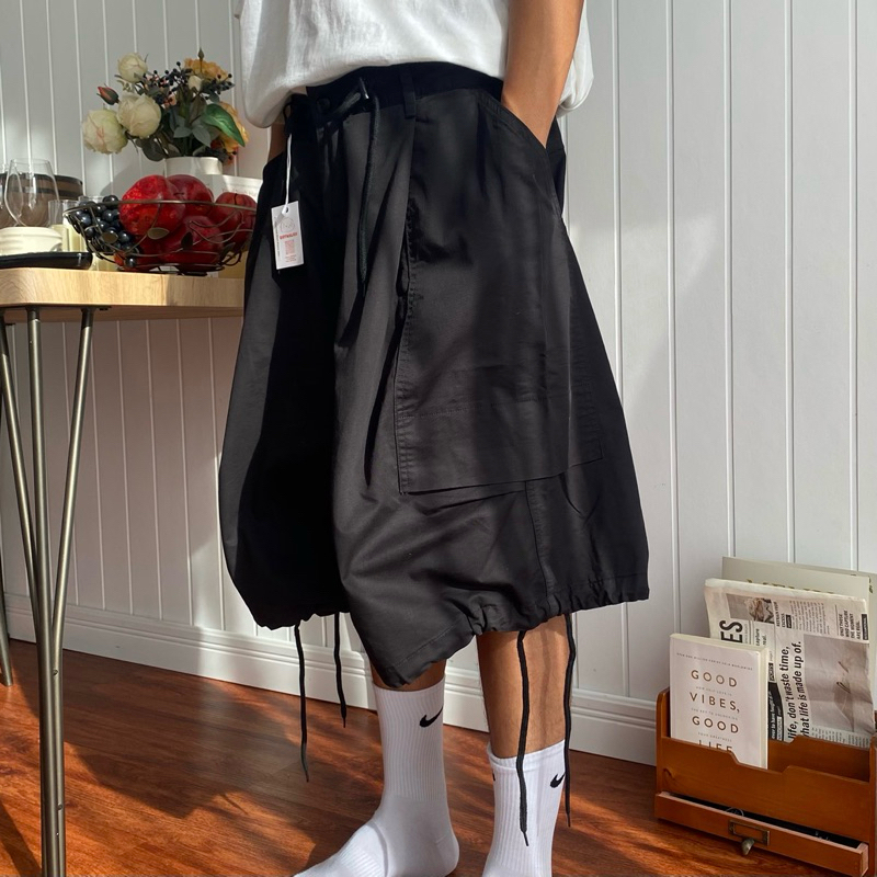 Charcoal Balloon Pants