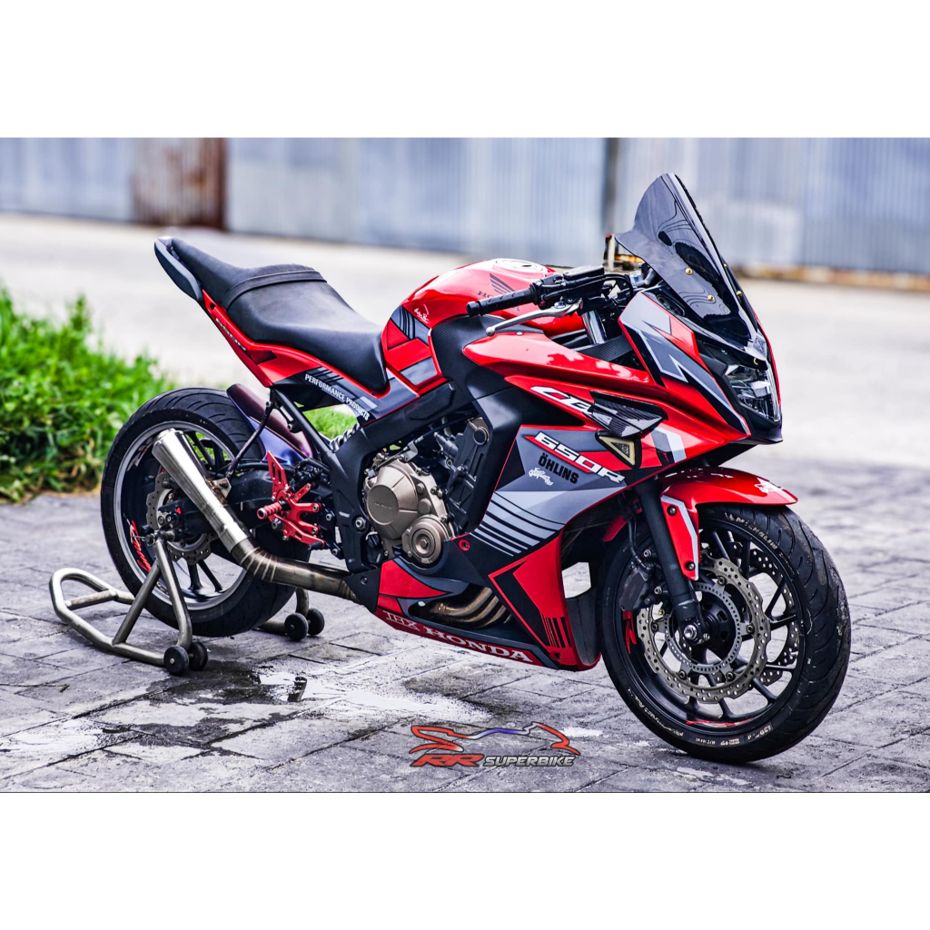 สติ๊กเกอร์แต่งลายรถ Honda Cbr 650F ลาย LKB RACING V.2 | Shopee Thailand