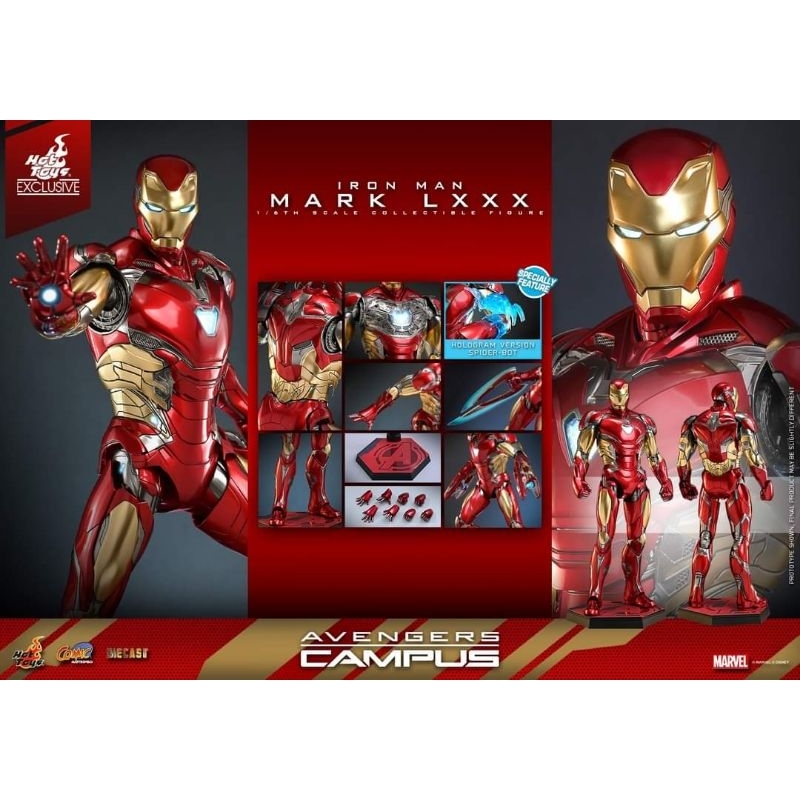 Hot Toys CMS018D60 Avengers Campus : Iron Man Mark LXXX Hot Toys CMS018D60 Avengers Campus : Iron Man Mark LXXX
