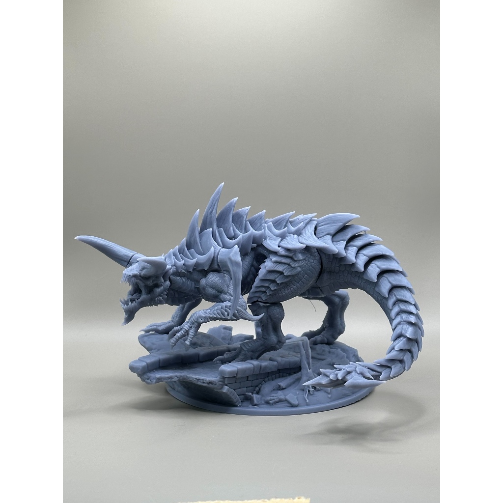 DND Monster I Devouring Behemoth Base 4 inch (งานเรซิ่นสีเทา) | Shopee ...