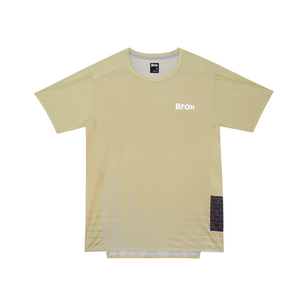 BROOO RUNNING SHIRT SS2024 VANILLA | Shopee Thailand
