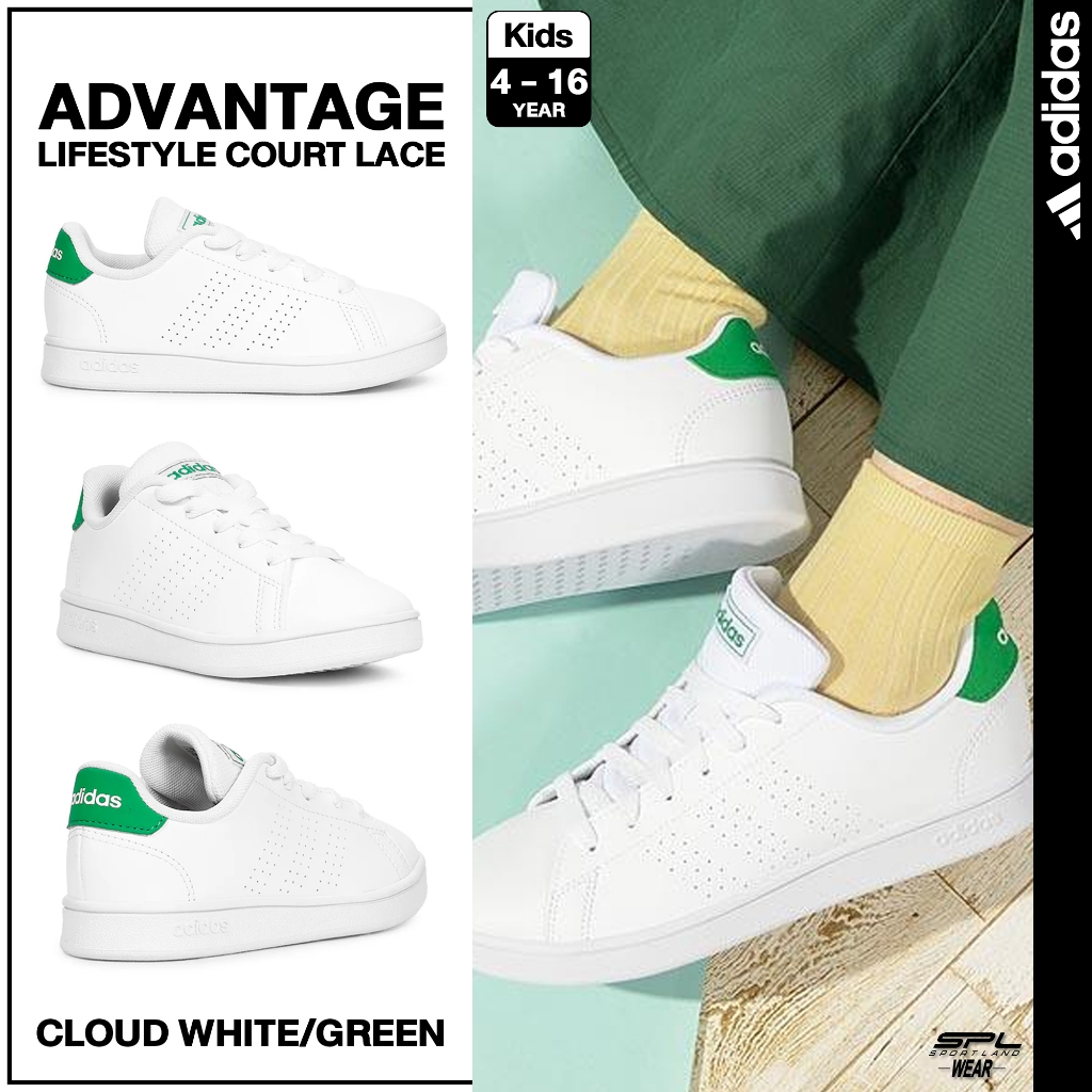 Adidas อาดิดาส รองเท้าผ้าใบ รองเท้าเด็ก KD Advantage Lifestyle Court ...