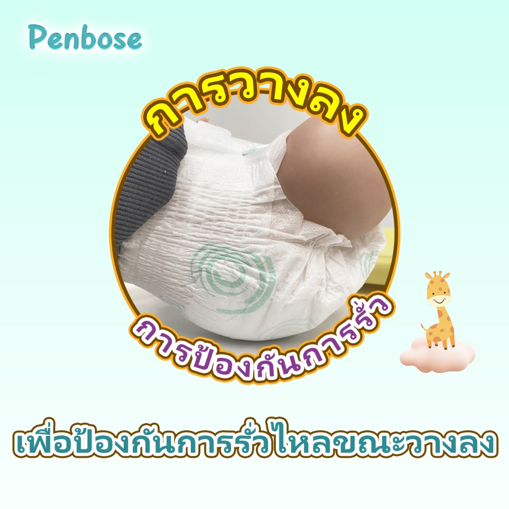 แพมเพิสเด็ก 1 แถม 1 Penbose แพมเพิส Baby Pants ผ้าอ้อมเด็ก Diaper S/M/L/XL/XXL/XXXL เด็ก ผ้าอ้อม - 4