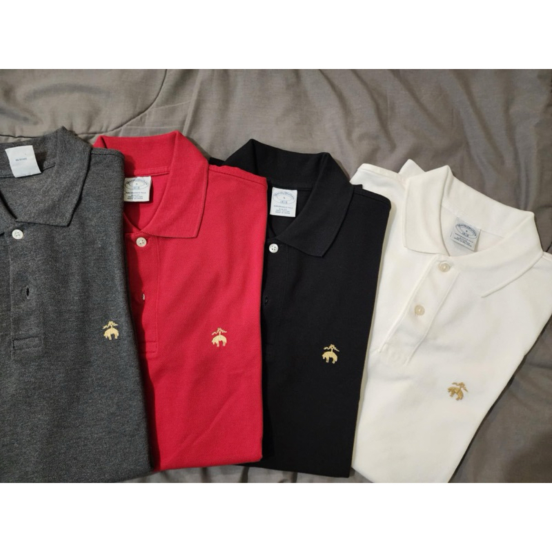 used like new! ของแท้ เสื้อโปโล Brooks Brother Classic Polo | Shopee ...