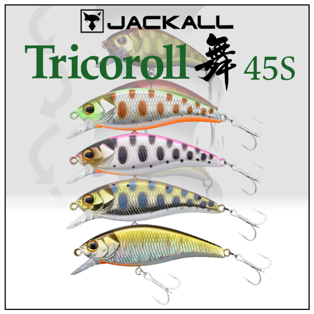 Leurre Jackall Timon Tricoroll Mai 45S - Coule - Native Yamame - Pêche Mer