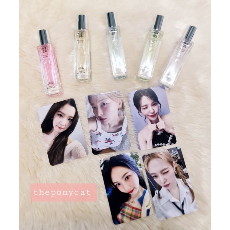 RED VELVET 10TH ANNIVERSARY パフューム 香水セット พร้อมส่งในไทย Red Velvet 10th Anniversary Perfume + Photocard