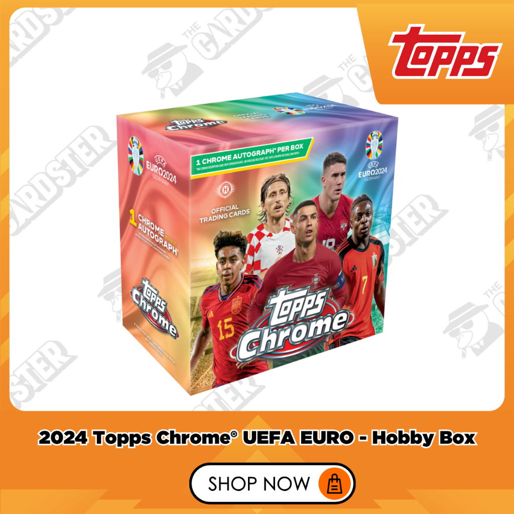 2024 固まら TOPPS CHROME UEFA EURO HOBBY 1box