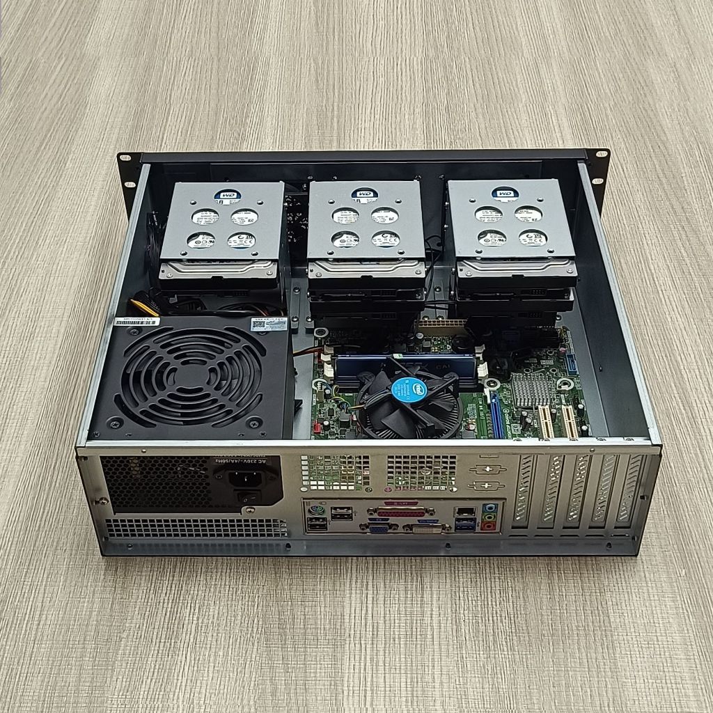 เคส แร็ค 3U 3U390 HDD RY3U390 M-ATX ITX RACK CHASSIS SERVER CASE ...