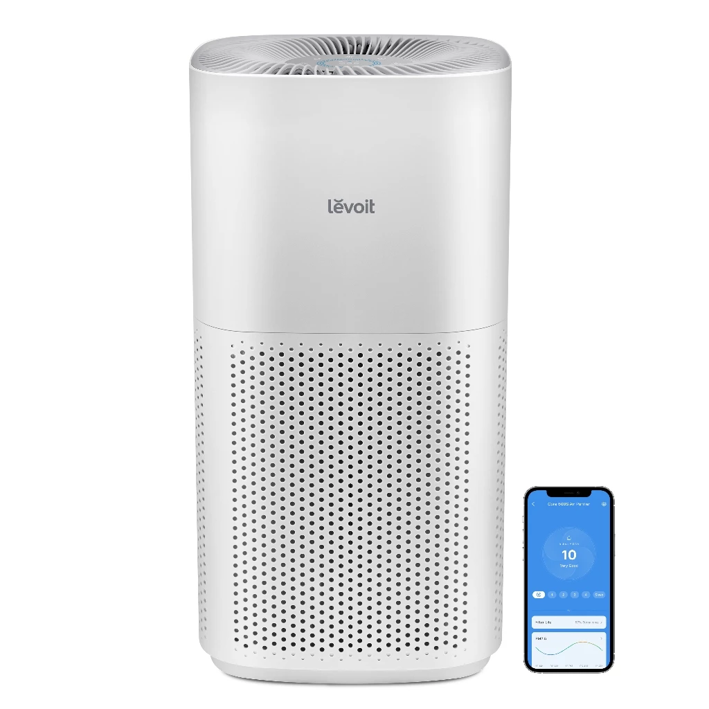 Levoit Core 600S Air Purifier เครื่องฟอกอากาศอัจฉริยะ กรอง PM2.5 ครอบคลุมห้องใหญ่ ควบคุมผ่านแอป รับประกัน 2 ปี