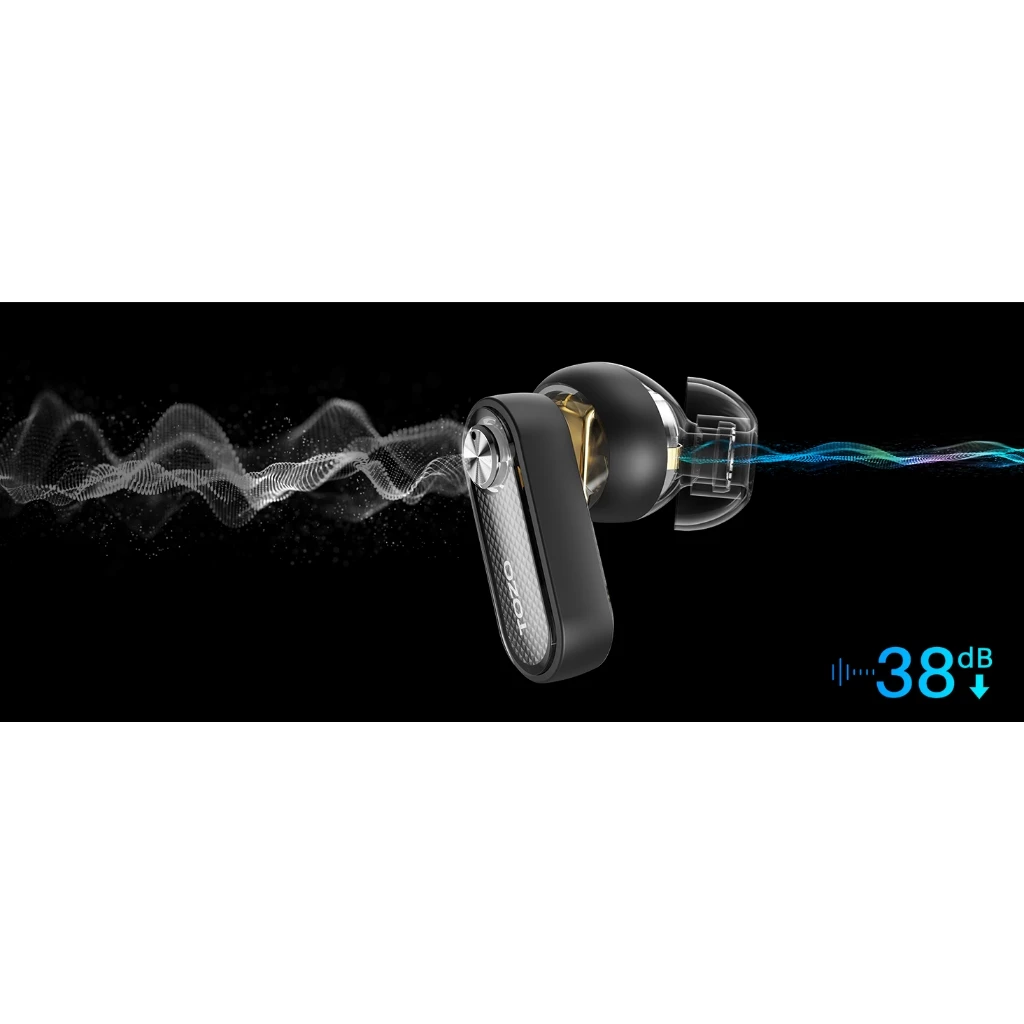 TOZO AeroSound 3 หูฟังบลูทูธ หูฟังไร้สาย หูฟังอินเอีย เบสหนัก Bluetooth 5.4 IPX5 Game Mode