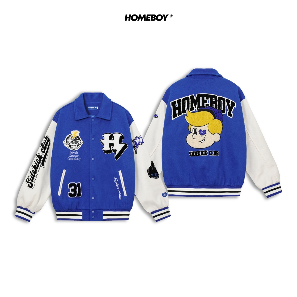 HOMEBOY เสื้อแขนยาวแจ็กเก็ต รุ่น HB.MAX.GANGSTER.JACKET | Shopee Thailand