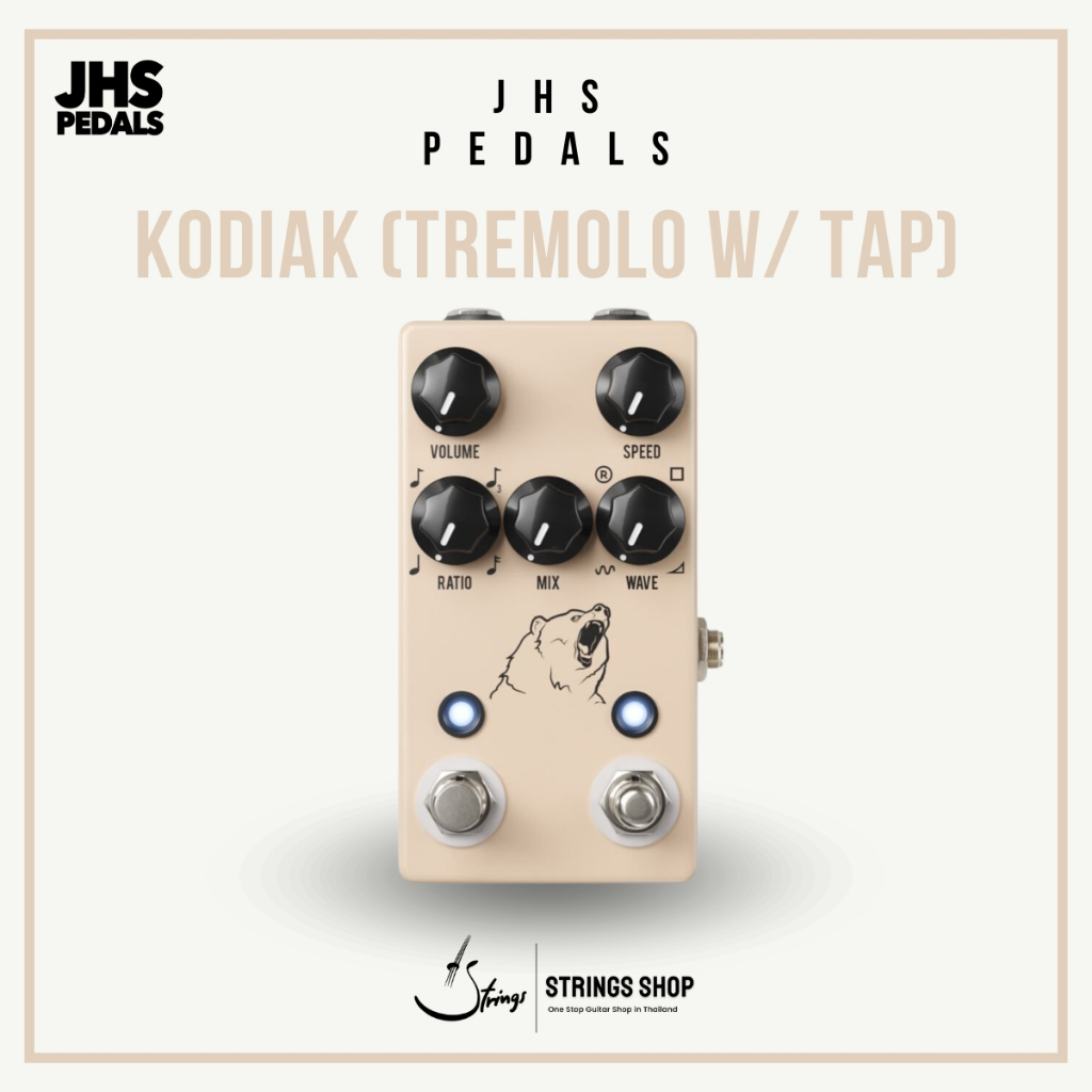 ★価格応相談★ JHS Pedals Kodiak トレモロ Amazon.com: JHS Kodiak Tremolo with Tap Tempo Guitar Effects Pedal