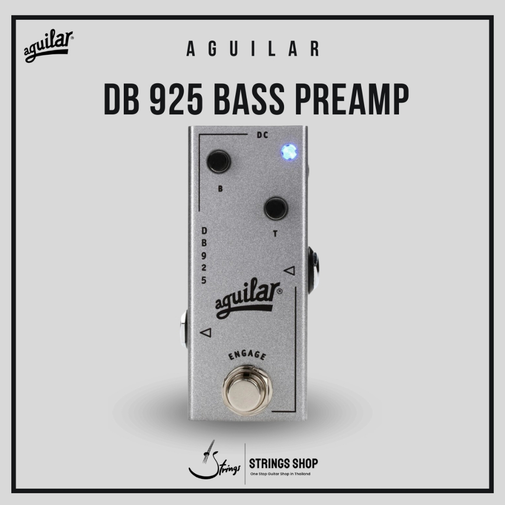 เอฟเฟคเบส Aguilar DB 925 Bass Preamp Pedal | Shopee Thailand