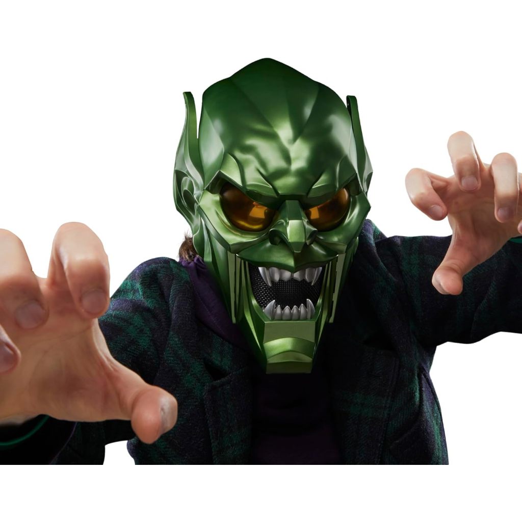 Hasbro Marvel Legends Series Green Goblin Premium Roleplay Helmet ...
