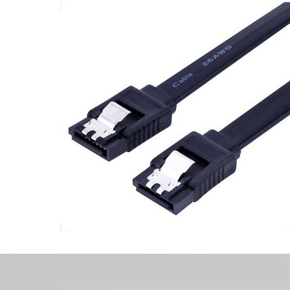 สาย SATA Data HDD Hard Drive Disk Signal Cables 2.0 มีหัวล็อค | Shopee ...