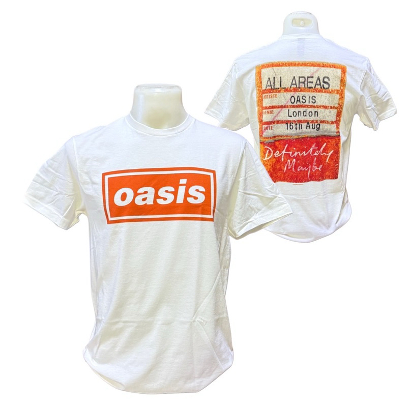 Oasis Definitely Maybe AAA Setlist Sleutelhanger