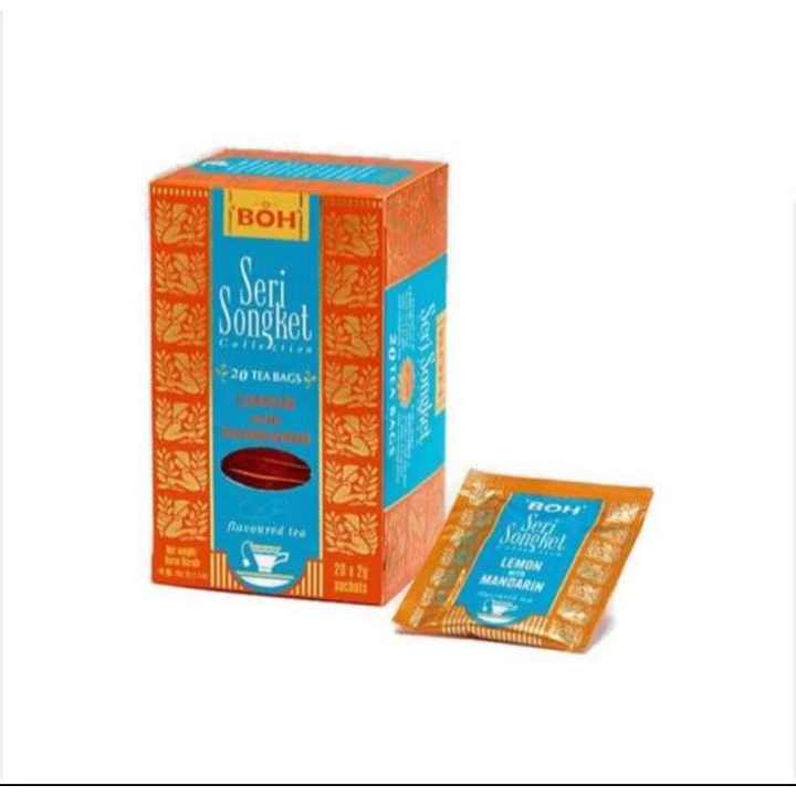 ชา BOH Seri Songket Collection Flavoured Black Tea Healthy Tea Fruit ...
