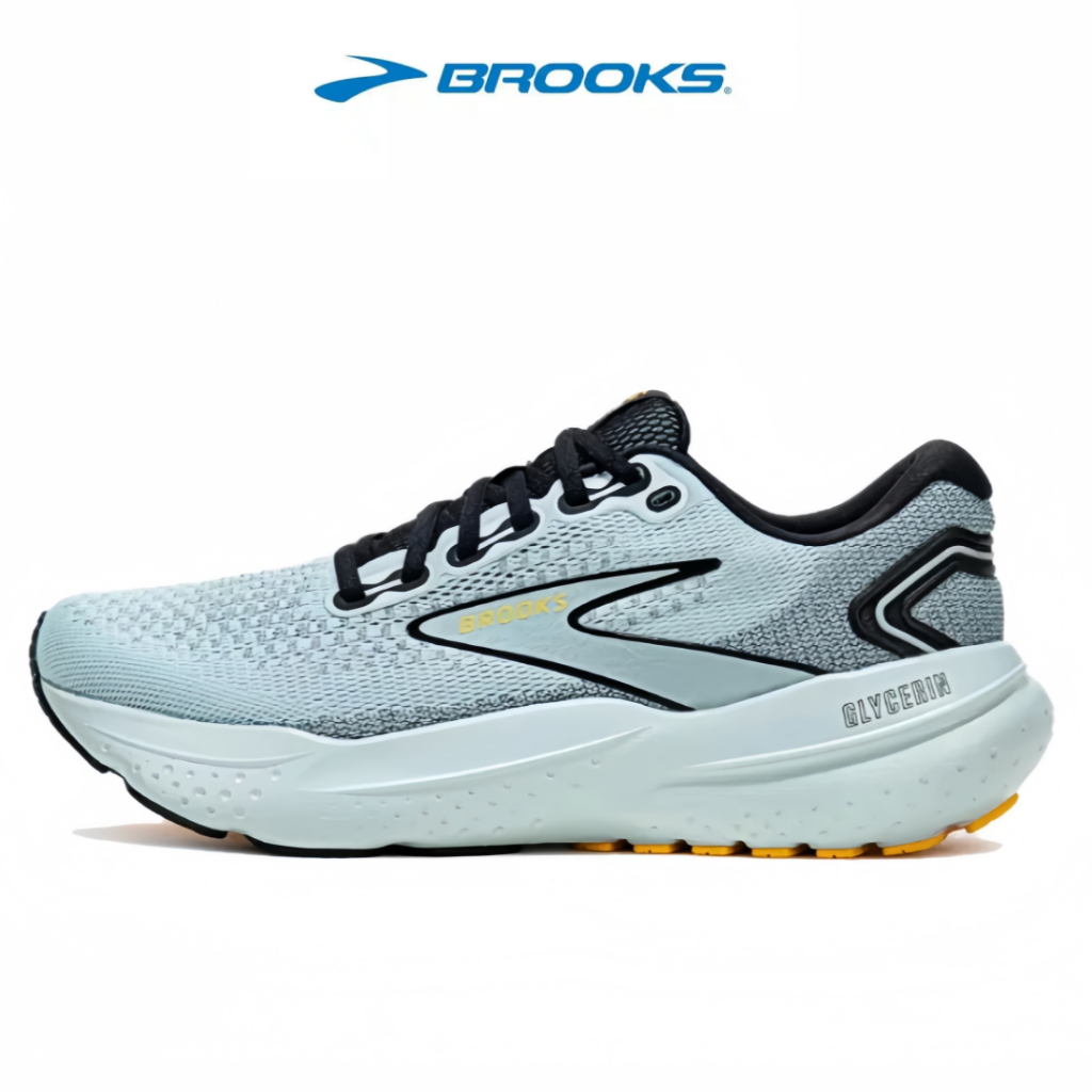 Brooks Glycerin 21 สีน้ำเงิน ของแท้ 100 % รองเท้า รองเท้าวิ่ง รูปแบบ ...