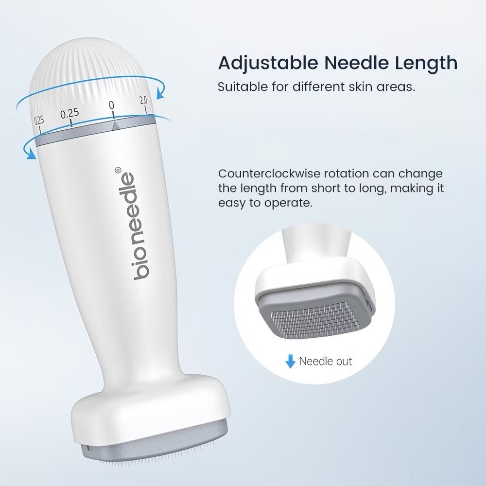 [ส่งจากไทย] Bio Microneedle 120Needes ขนาดเข็มปรับได้สําหรับการเจริญ ...