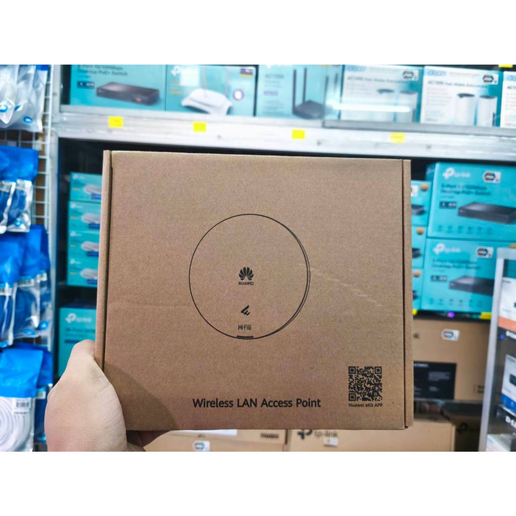 (ประกัน 3ปี) Huawei AP361 AX1800 WiFi-6 Ceiling Access Point eKIT แอกเซ ...