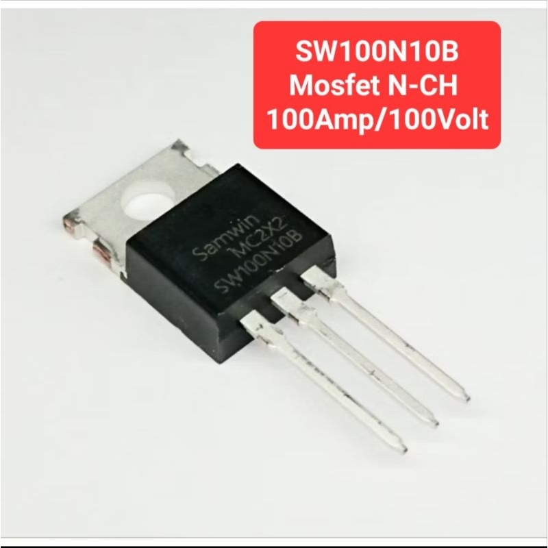 SW100N10B Mosfet N-CH 100Amp/100Volt (ของแท้) | Shopee Thailand