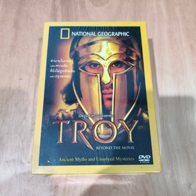 DVD National Geographic 4 เรื่อง Troy , Tibet,Phoenician,Hidden Buddha ...