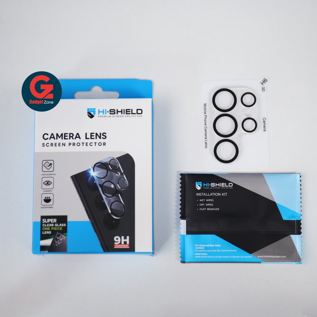 กระจกเลนส์กล้อง Hishield Camera Lens Super Clear Glass สำหรับ S25 Ultra ...
