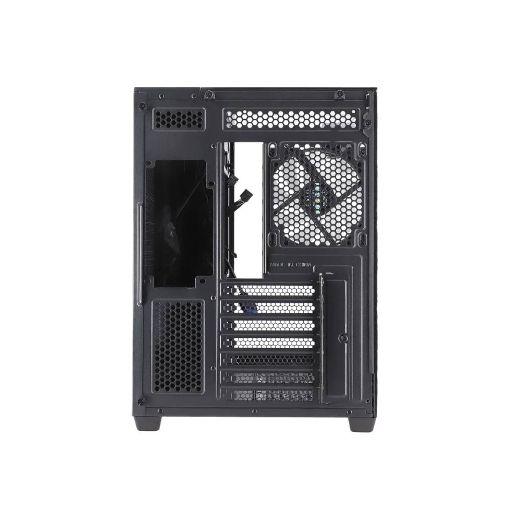 CASE (เคสคอมพิวเตอร์) COLD COOL C4 BLACK (สีดำ) พัดลม 4 ตัว รองรับ ATX ...