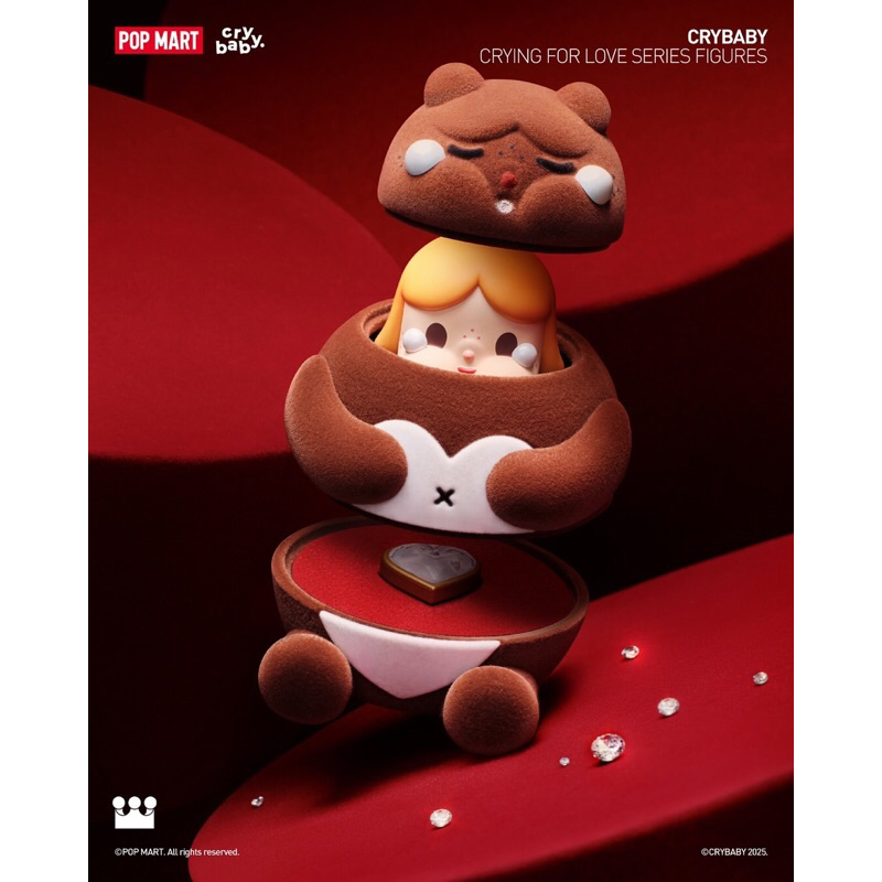 POPMart CRYBABY Crying For Love シークレット 【公式通販】