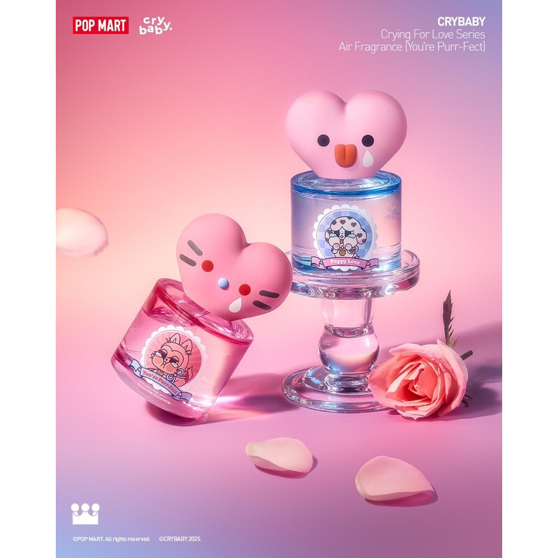 📍พรีออเดอร์📍POPMART CRYBABY Crying For Love Series Air Fragrance