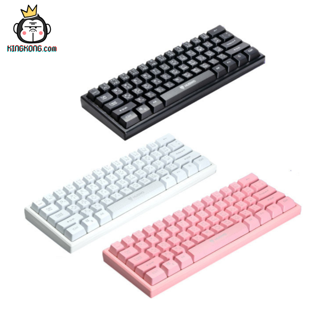 KEYBOARD (คีย์บอร์ด) NUBWO NK-38 WIZARDY MINI KEYBOARD (BLACK) | Shopee ...