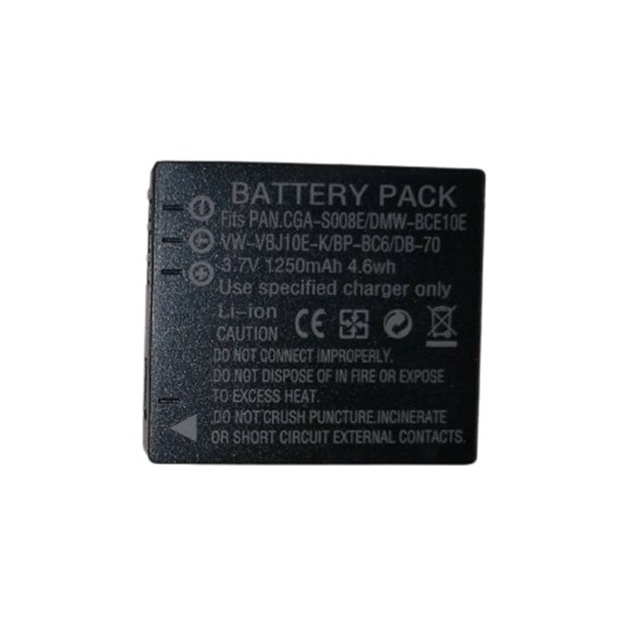Caricabatteria Per Fotocamera RICOH DB-70 - Compatibile R6 R7 R8 R10 CX1 E Leica BP-DC6 C-LUX2