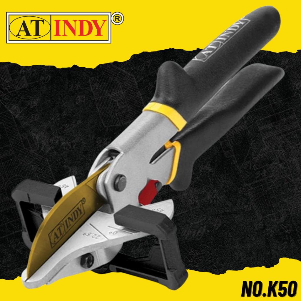 AT INDY Miter Trim Cutter กรรไกรตัด PVC ตั้งองศา No.K50 | Shopee Thailand