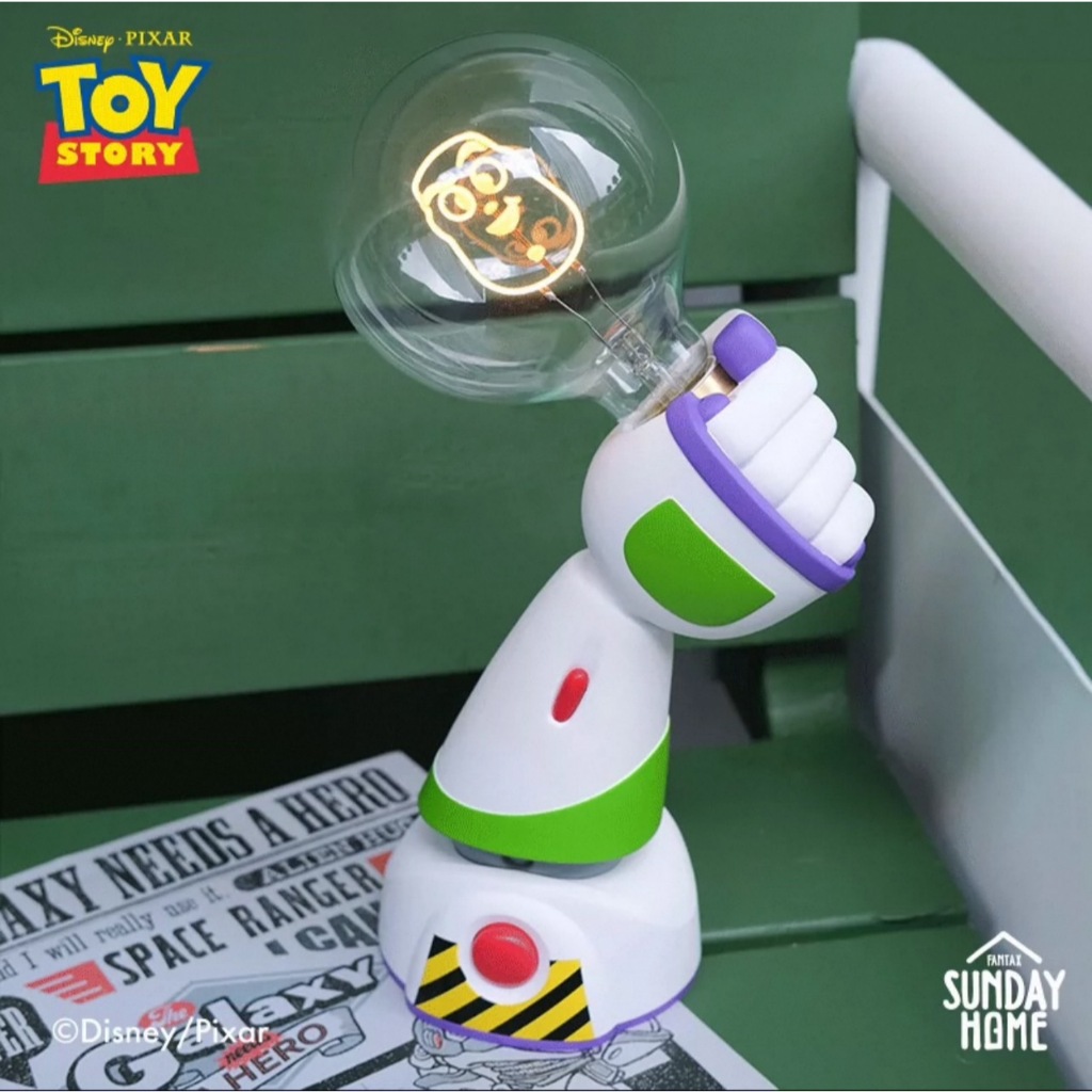 𝘽𝙊𝙇𝘿 𝙈𝘼𝙍𝙆 Buzz Lightyear Power Lamp โคมไฟลายบัซสุดเท่ ปรับแสงได้ แบตอึด ...