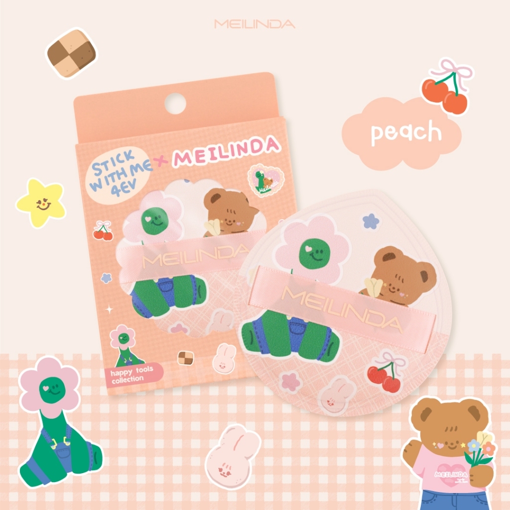 Meilinda Merry Mellow Puff MC5104 เมลินดา มาช เมลโล่ พัฟ ฟองน้ำ นุ่ม ...