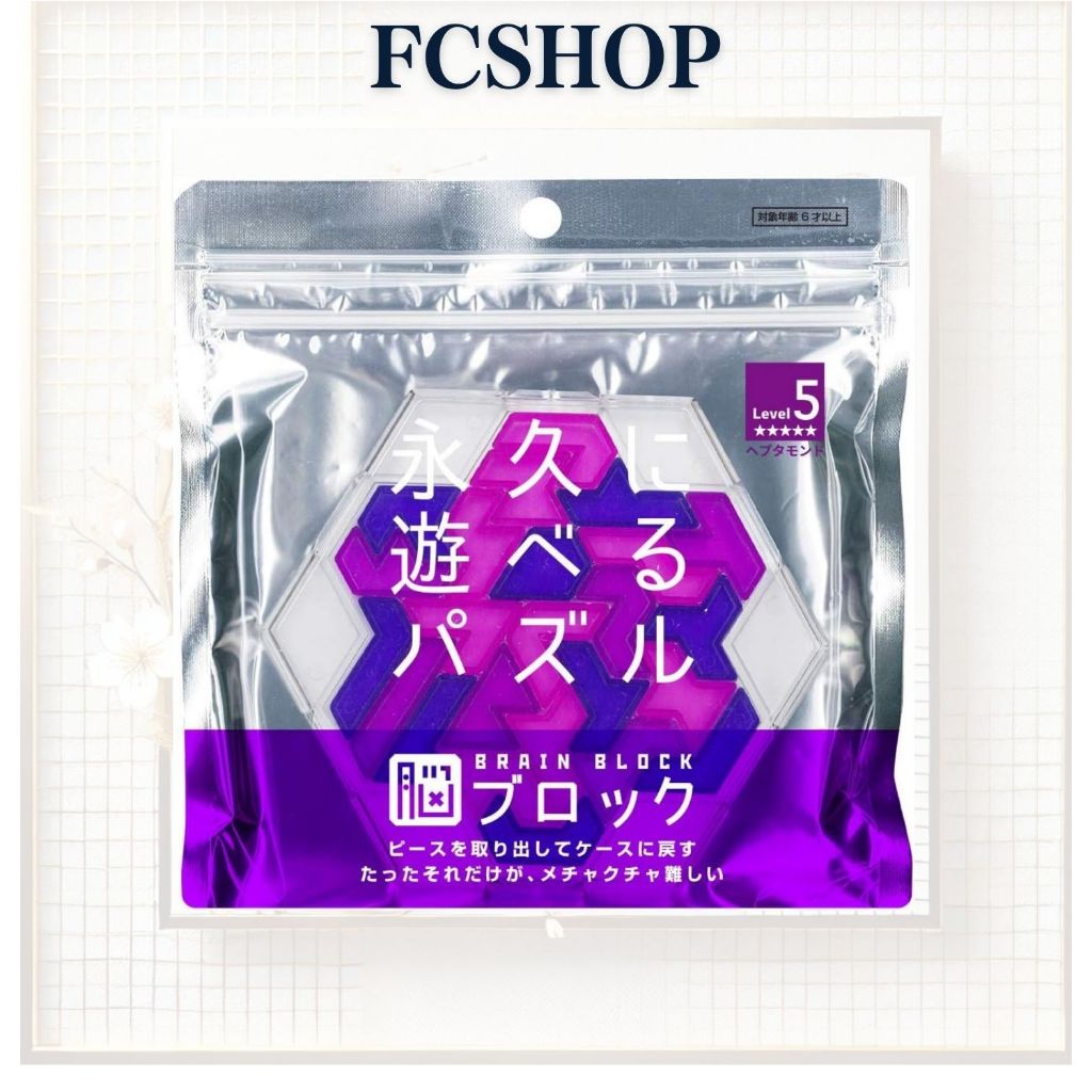 Tenyo Brain Block Puzzle [Japan made] | Shopee Thailand
